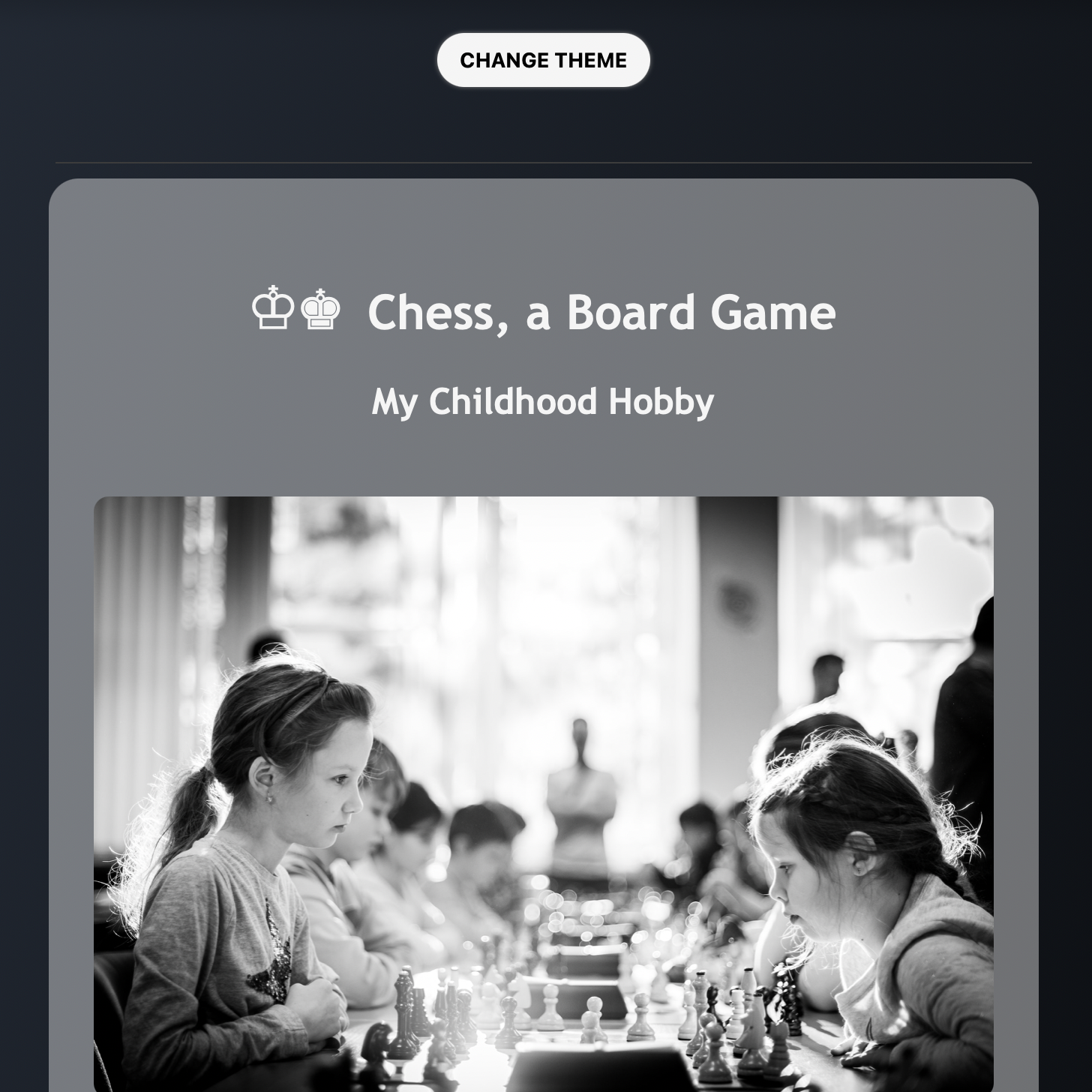 Chess App Photo